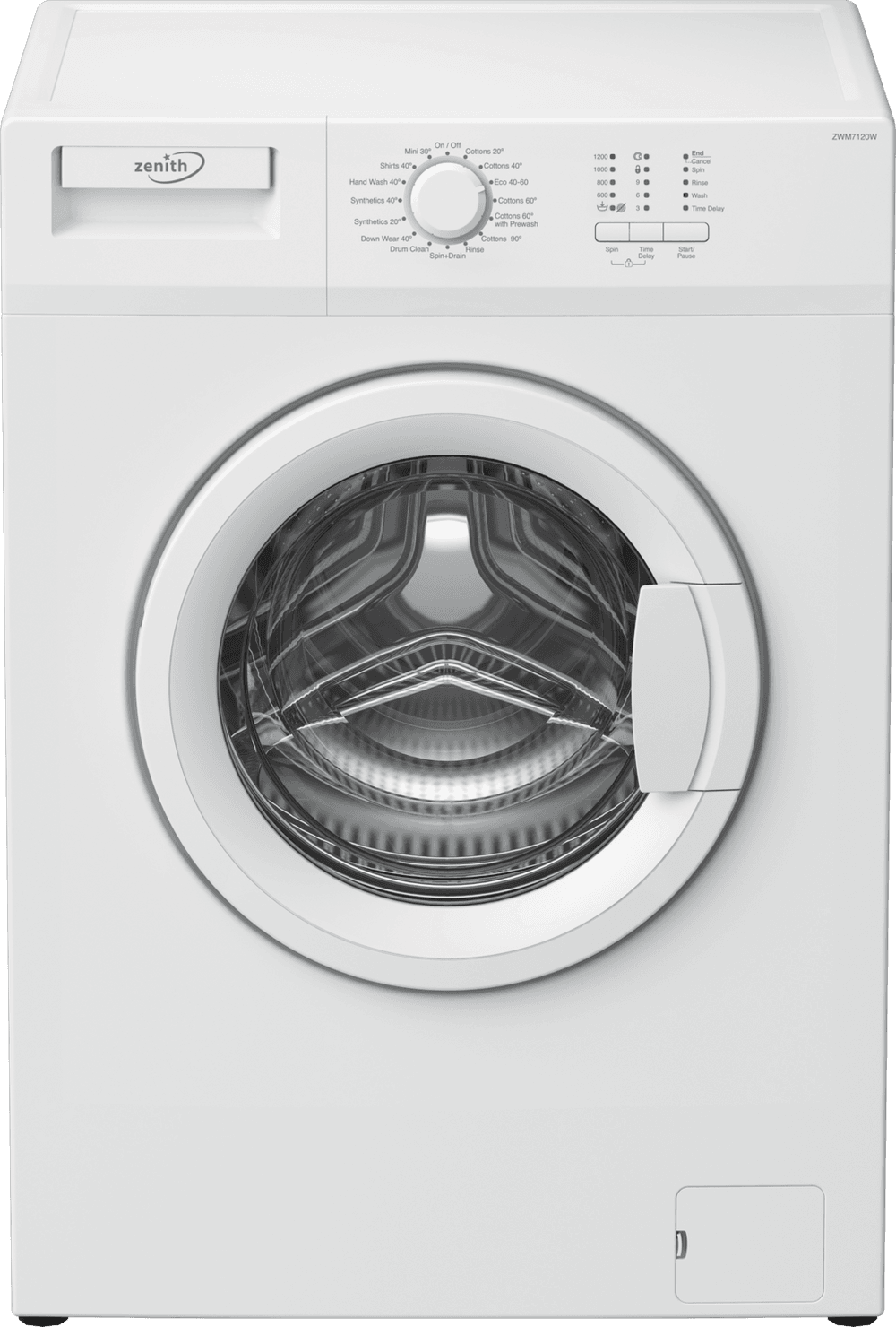 Zenith Zwm7120w - Wasmachine - 7 Kg - 1200 Tpm - Energieklasse D . Nieuw (outlet)