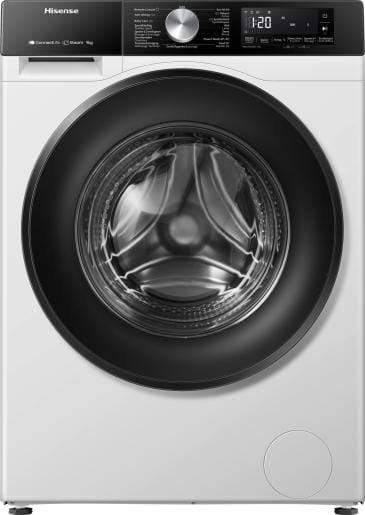 Hisense Wf3s9043bw3 - Wasmachine - 9 Kg - 1400 Tpm - Stoomfunctie - Energieklasse A . Nieuw (outlet)