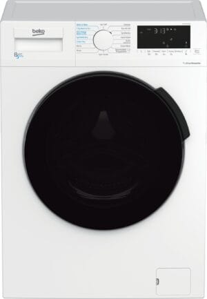 Beko Wdl854431w - Was-droogcombinatie - 8 Kg Wassen - 5 Kg Drogen - 1400 Tpm - Steamcure & Homewhiz - Energieklasse D . Nieuw (outlet)