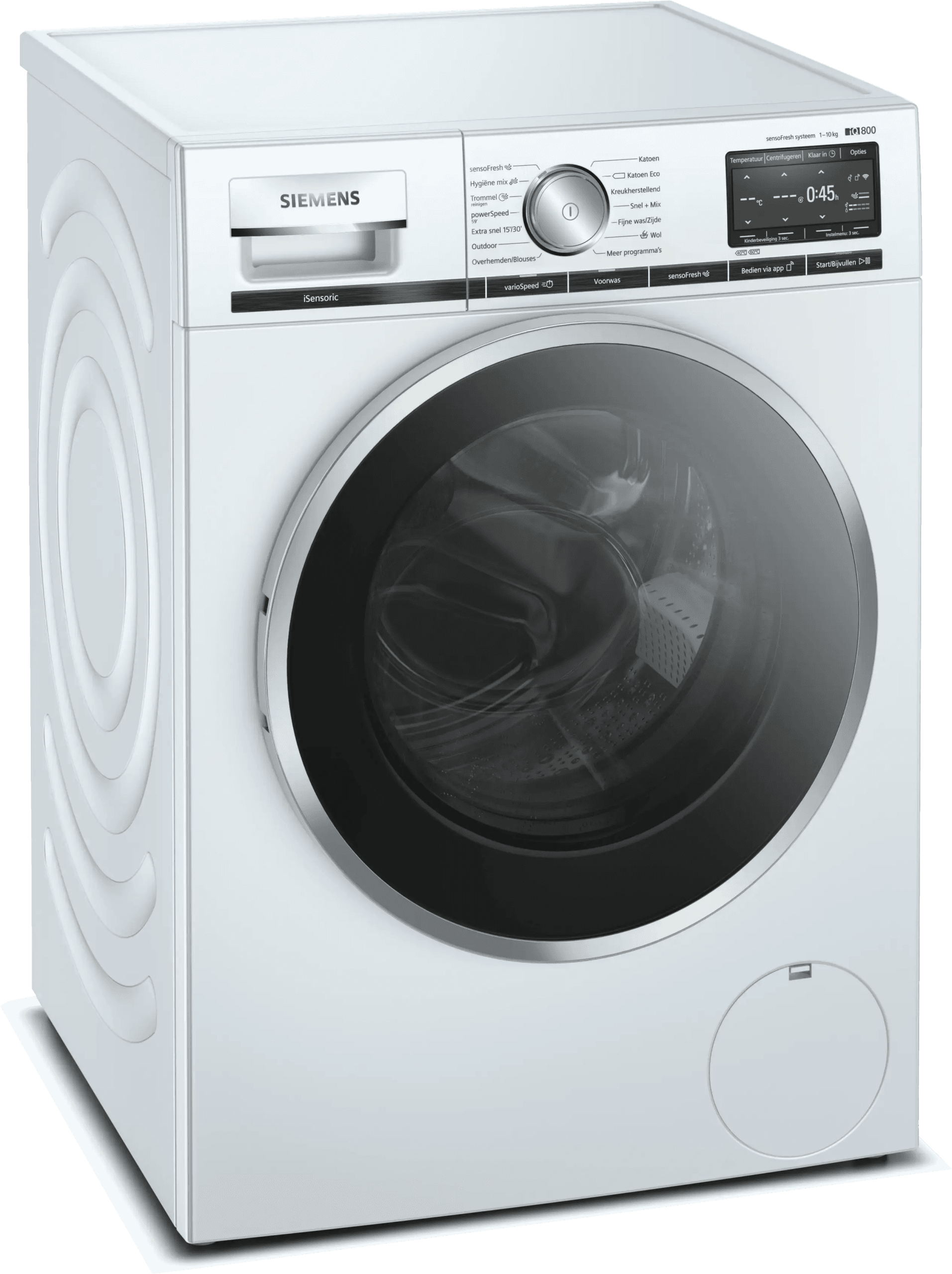 Siemens Wm6hxf70nl - Wasmachine - 10 Kg - 1600 Tpm . Tweedehands (Refurbished)
