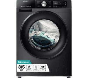 Hisense Wd3s8043bb3 - Was-droogcombinatie - 8 Kg Wassen - 5 Kg Drogen - 1400 Tpm - Koolborstelloos - Energieklasse A/d . Nieuw (outlet)