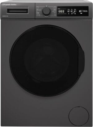 Russell Hobbs Rh814w111an - Wasmachine - 8 Kg - 1300 Tpm - Energieklasse D - Antraciet . Tweedehands (Refurbished)