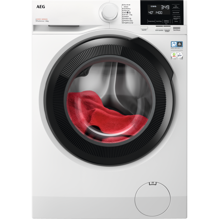 Aeg Lr6f60405 Wasmachine Serie 6000 Pro-sense 10kg 1400t . Tweedehands (Refurbished)